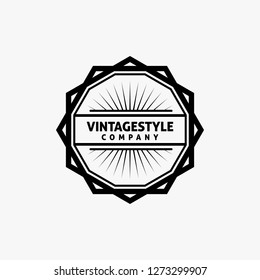 Vintage logo design