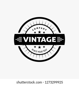 Vintage logo design
