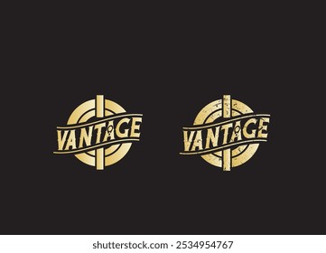 Vintage Logo Design vector illustration 