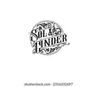 vintage logo design vector illustrations