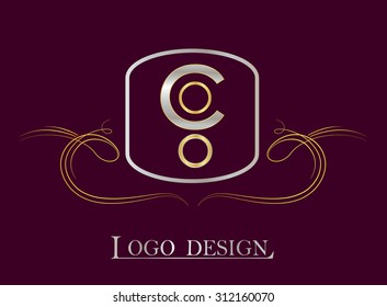 Vintage logo design.Retro logotype vector template.