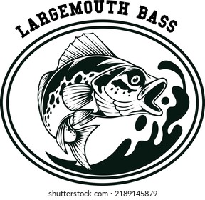 1,149 Largemouth logo fish Images, Stock Photos & Vectors | Shutterstock