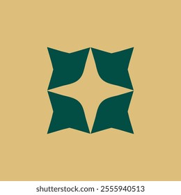 vintage logo template vector design simple