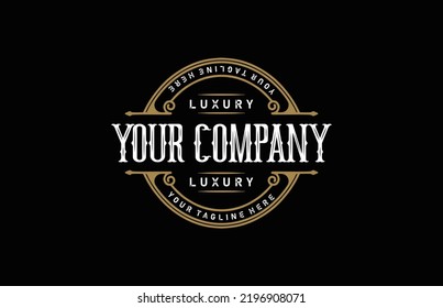 Vintage Logo Templates Tattoo Studio