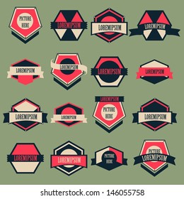 Vintage Logo Vector Set