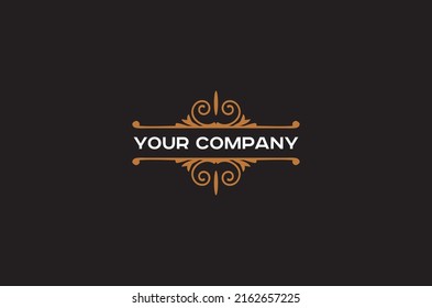 VINTAGE LOGO WESTERN STYLE VECTOR LAYERED
