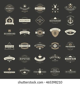 Similar Images, Stock Photos & Vectors of Vintage Logos Design ...