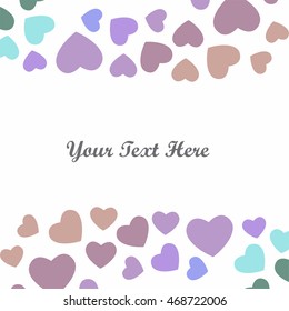 Vintage Love Background and place for text