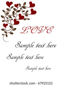 Vintage love card