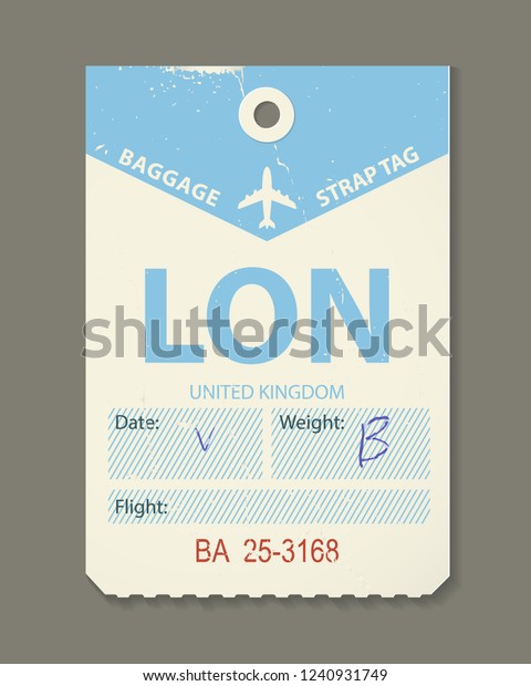 ba luggage tags