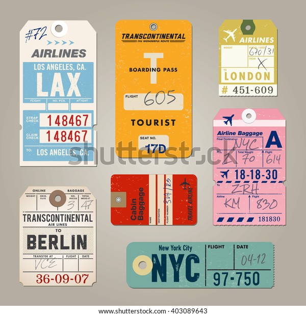 airline luggage tags