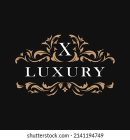 Vintage luxury logo royal emblems monogram crest templates