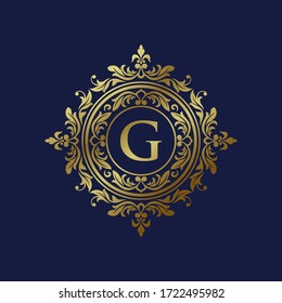 Vintage and luxury logo template Free Vector