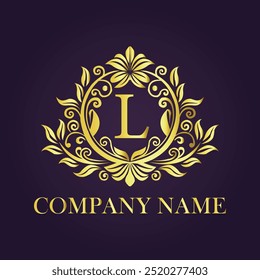 Vintage and luxury logo template Premium Vector


