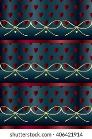 Vintage Luxury pattern. Vector Illustration. For Art, Print, Fashion, Web design.
