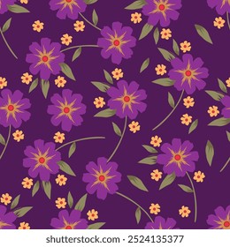 Vintage fundo floral sem costura de luxo com flores lírios dourados. Modelo de padrão romântico para decoração de parede, papel de parede, convites de casamento, cerimônias, cartões.