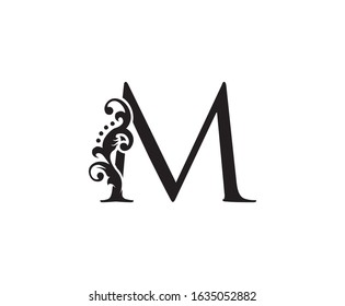 Monogram Logo Letter Mz Sliced Stock Vector (Royalty Free) 1176214348