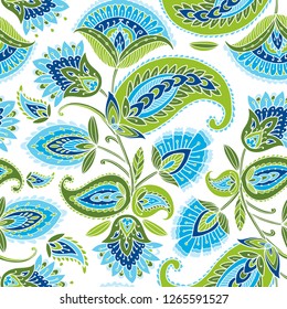 Vintage Magic Flowers Seamless Pattern Your Stock Vector (Royalty Free ...