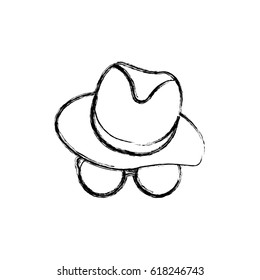 Vintage male hat