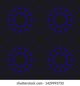 Vintage mandala seamless pattern. Print, cloth design, wallpaper. Vector.