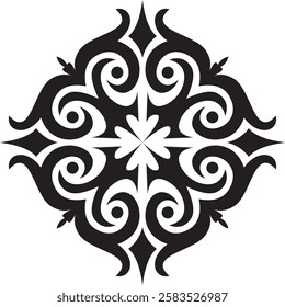 vintage mandala vector design suitable for cultural themes	
