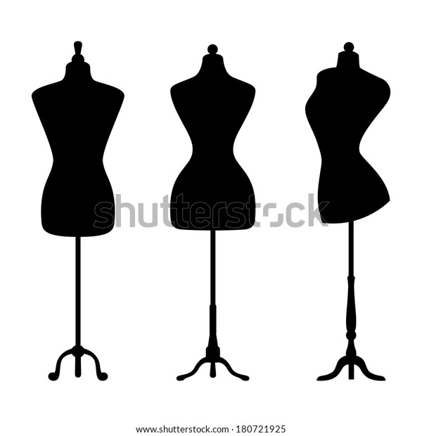 6,999 Dress Form Silhouette Images, Stock Photos & Vectors | Shutterstock