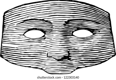 vintage mask