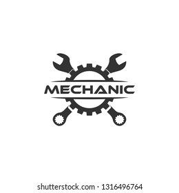 vintage mechanic car service logo designs