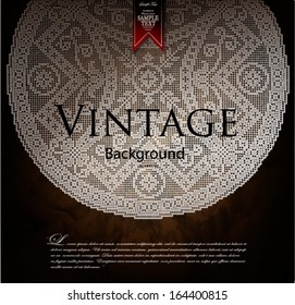 Vintage menu, old style design
