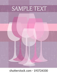 Vintage menu template