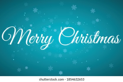 Vintage Merry Christmas And Happy New Year Lettering 