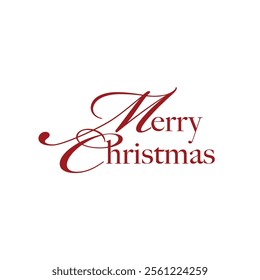 Vintage merry christmas,font,card,vector. A magical holiday message with elegant seasonal embellishments.