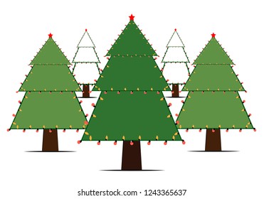vintage merry christmas,tree,vector