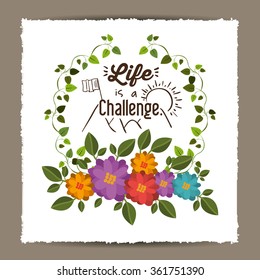 vintage message design 