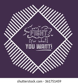 vintage message design 