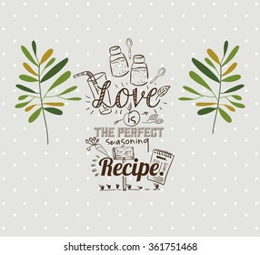 vintage message design 