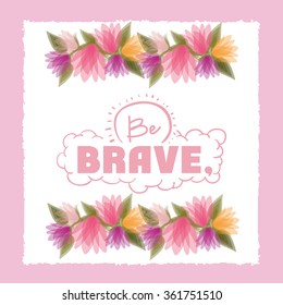 vintage message design 