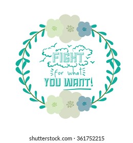 vintage message design 
