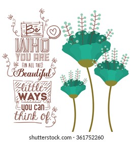 vintage message design 