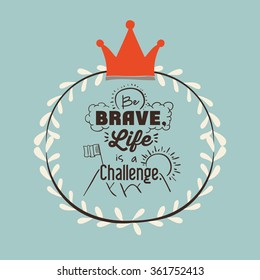 vintage message design 