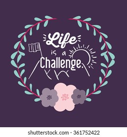 vintage message design 