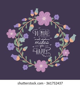 vintage message design 