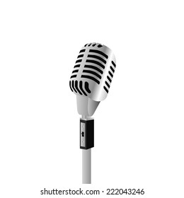 Vintage microphone