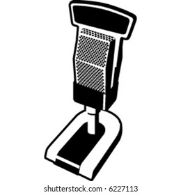 vintage microphone