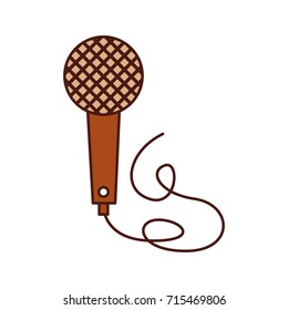 vintage microphone cable music karaoke