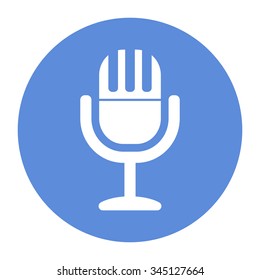 Vintage Microphone Icon