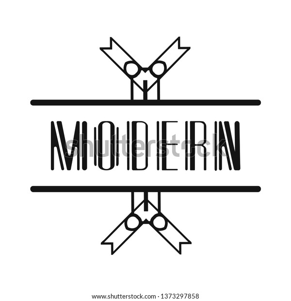 Vintage modern art deco frame design for\
labels, banner, logo, emblem, apparel, t- shirts, sticker,\
packaging of luxury products and other design\
objects