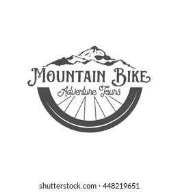 Vintage and modern bicycle logo, badge, label and design elements