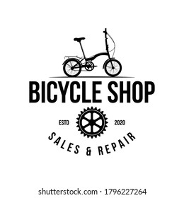 vintage and modern bike shop logo badges and labels. Cycle wheel isolated vector. Old style bicycle shop and repair logotypes.