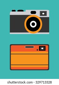 Vintage and Modern Camera